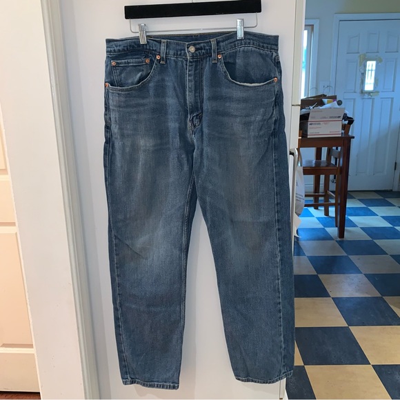 Men’s Levi’s Straight Leg 505 Jeans Size W34 L32 - Picture 7 of 8